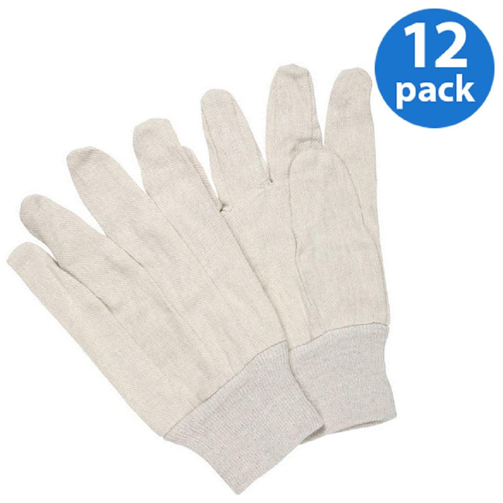 cotton canvas work gloves