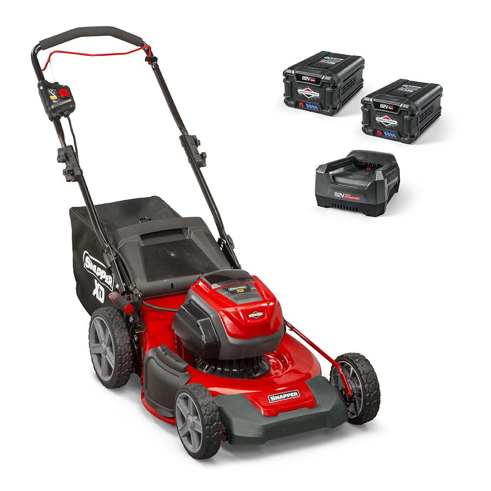 Snapper XD 82-Volt MAX Cordless Electric 21 in. Lawn Mower...