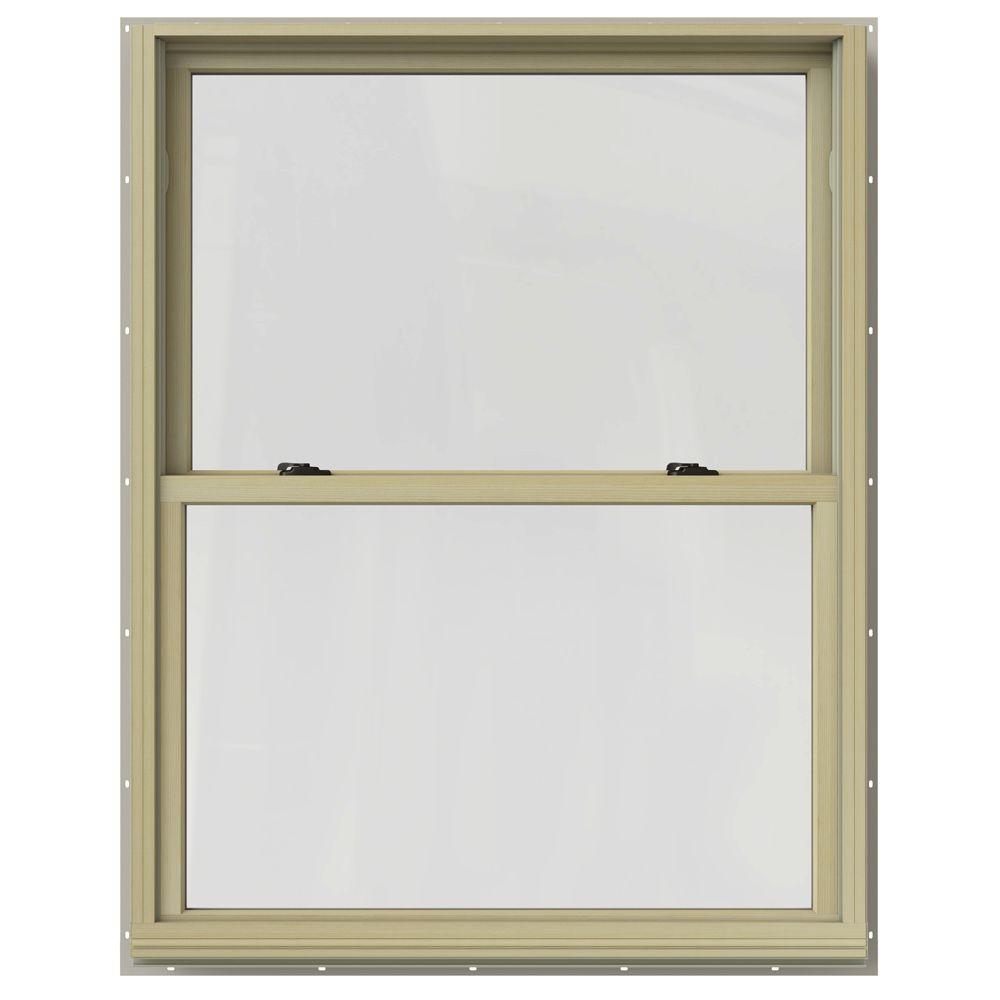JELDWEN 38.125 in. x 48.75 in. W2500 Double Hung Clad Wood Window