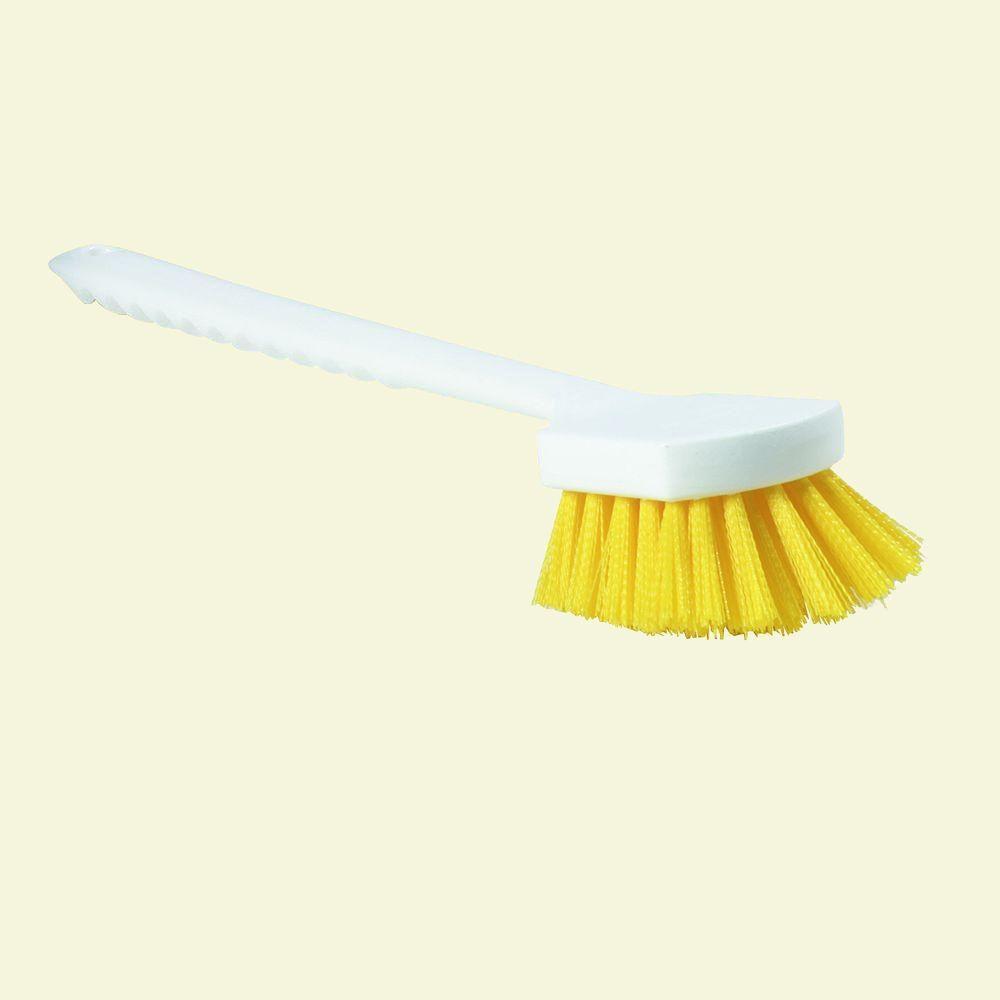 Carlisle 20 inch Polyester Floating Utility Scrub Brush (Case of 12) by Carlisle