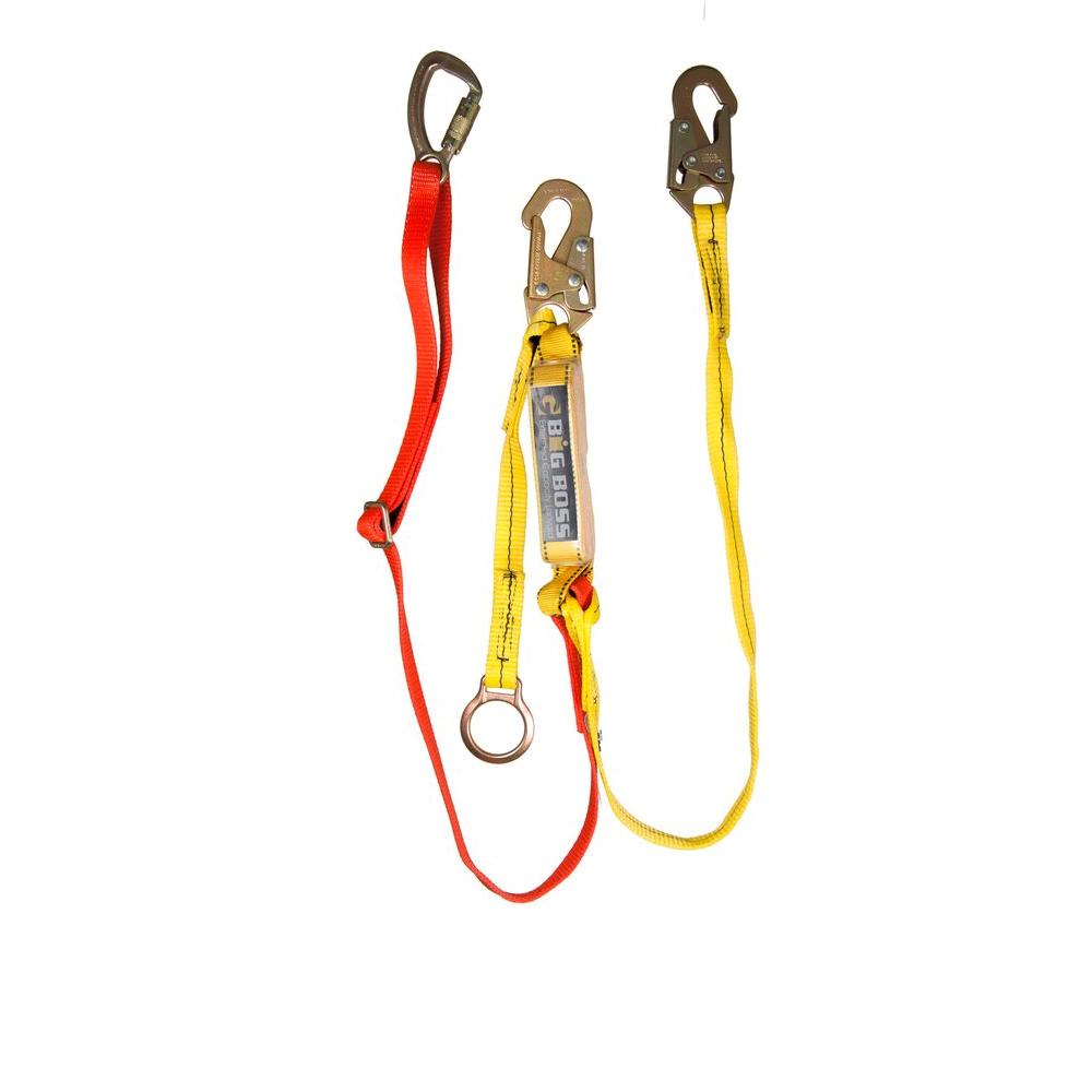 Guardian Fall Protection 4in1 Lanyard11520QC The Home Depot