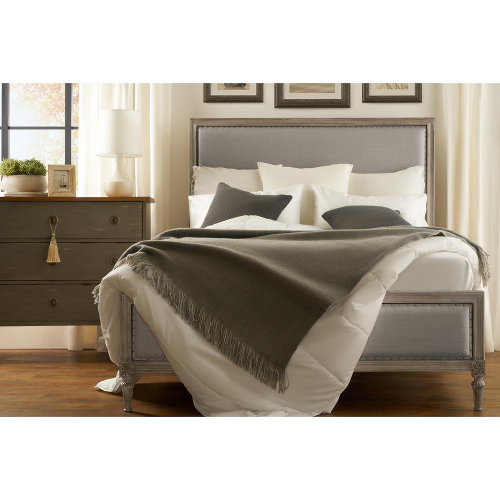 Rst Brands Avignon Grey Farmhouse Queen Headboard And Footboard