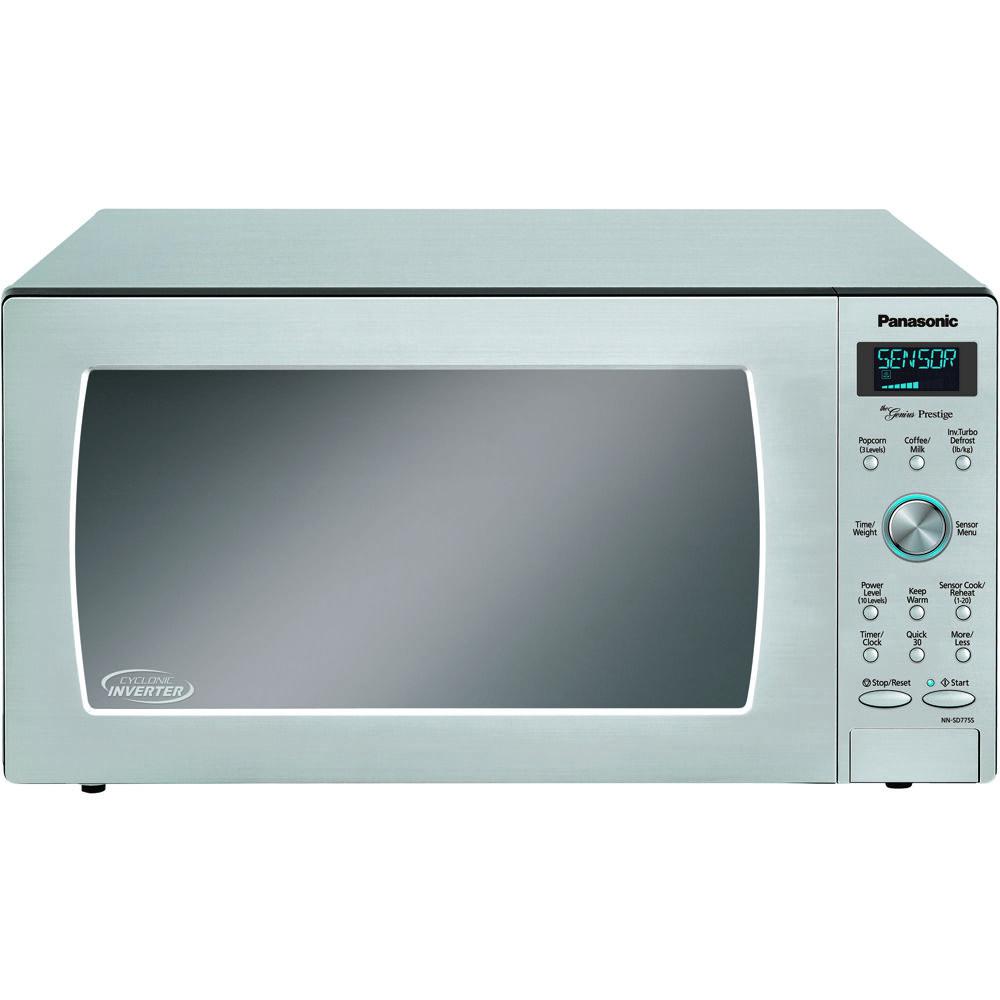 Panasonic Nn T945sf Nn T945sx Luxury Full Size 2 2 Cu Ft Genius Countertop Built In Microwave Oven With Inverter Technology Stainless