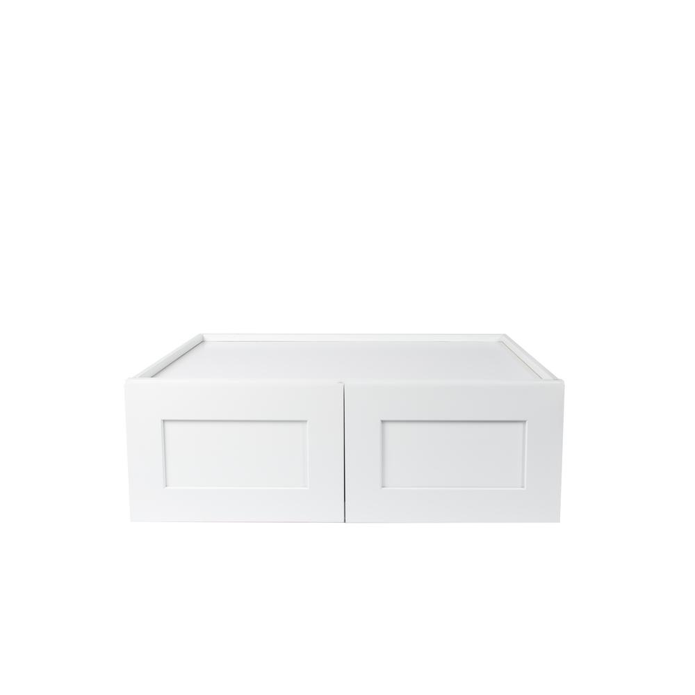 Ready To Assemble Kitchen Cabinets The Home Depot Plywell Ready To Assemble 24x18x12 In Shaker High Double Door Wall