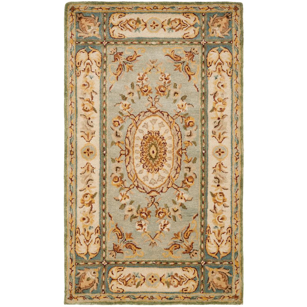 Green 9 X 12 Area Rugs The Home Depot Bergama Light Blue Ivory 8 Ft X 10 Area Rug
