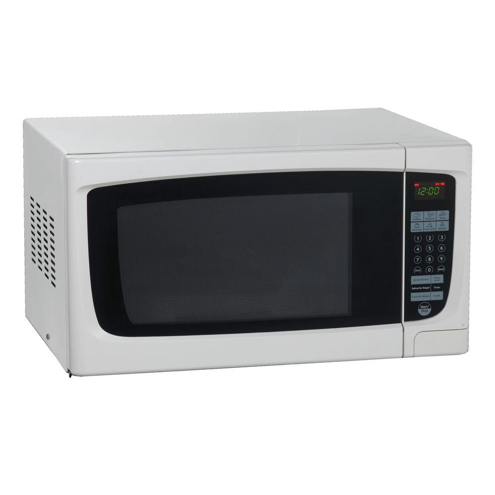 Avanti 1.4 cu. ft. Countertop Microwave White, with Sensor Cooking
