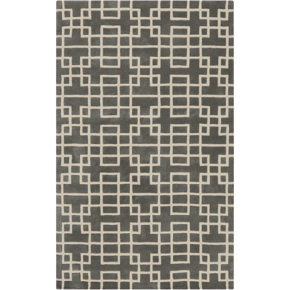 Surya B Smith Charcoal 8 Ft X 11 Area Rug Mos1063 811 The Indoor Area Rug