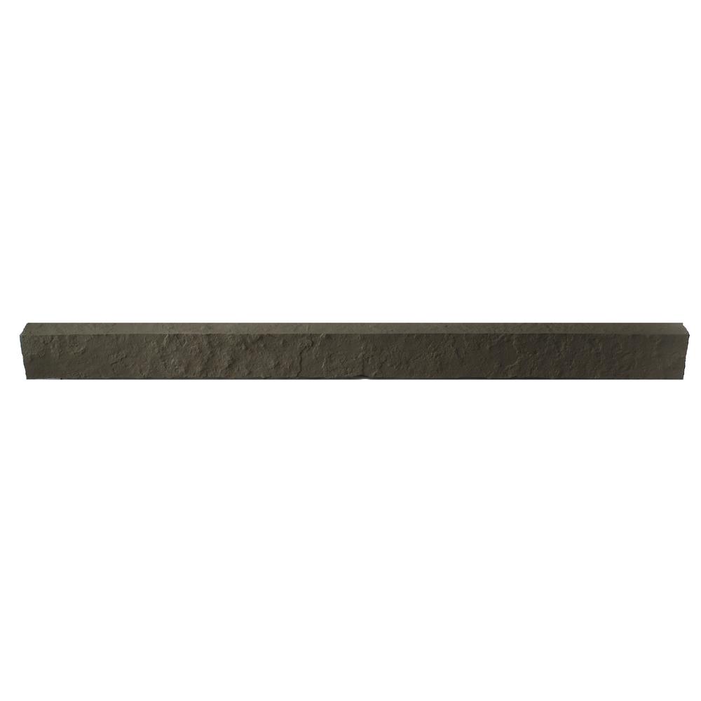 NextStone Sandstone Gray 48 in. x 3.5 in. Faux Stone Siding Window Door