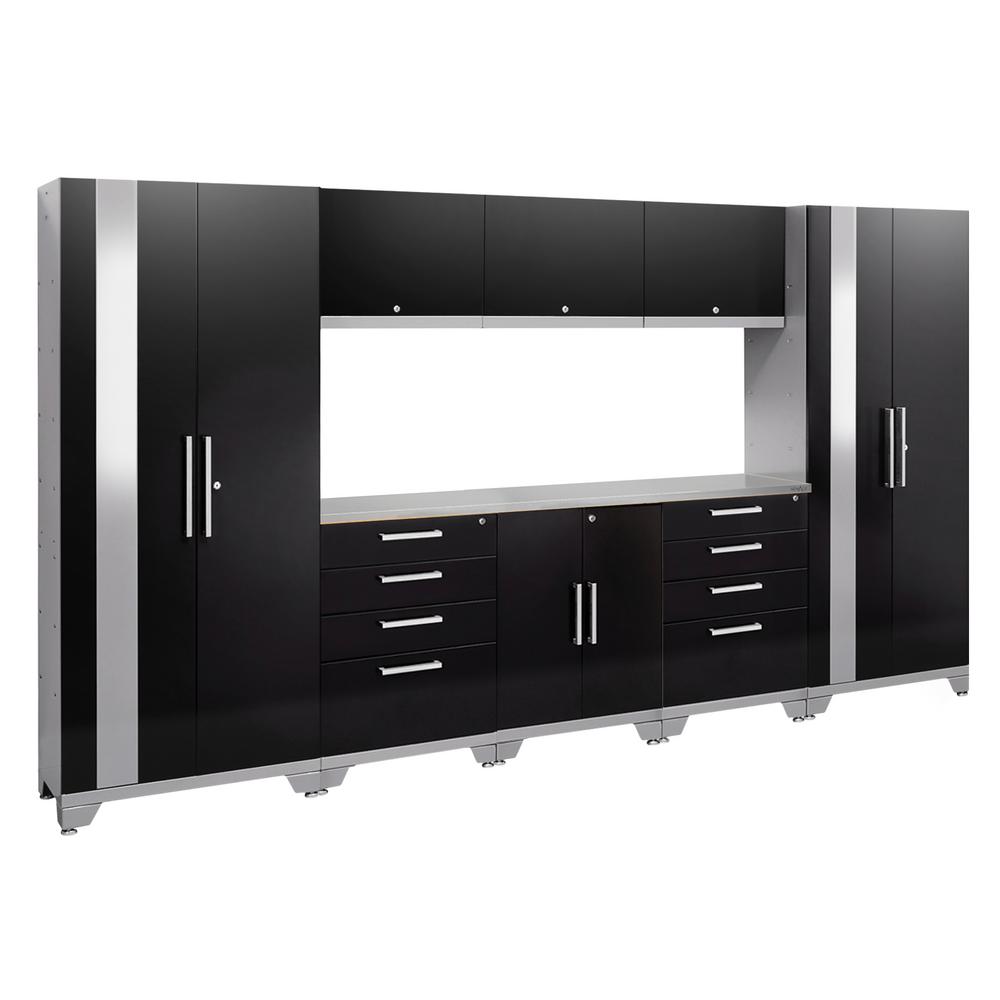 Newage Products Performance 2 0 132 In W X 75 25 H 18 D This Review Is From Performance 2 0 132 In W X 75 25 H 18 D Garage Cabinet Set Black 9 Piece