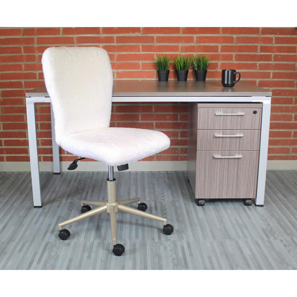 White Office Chairs Home Furniture The Depot