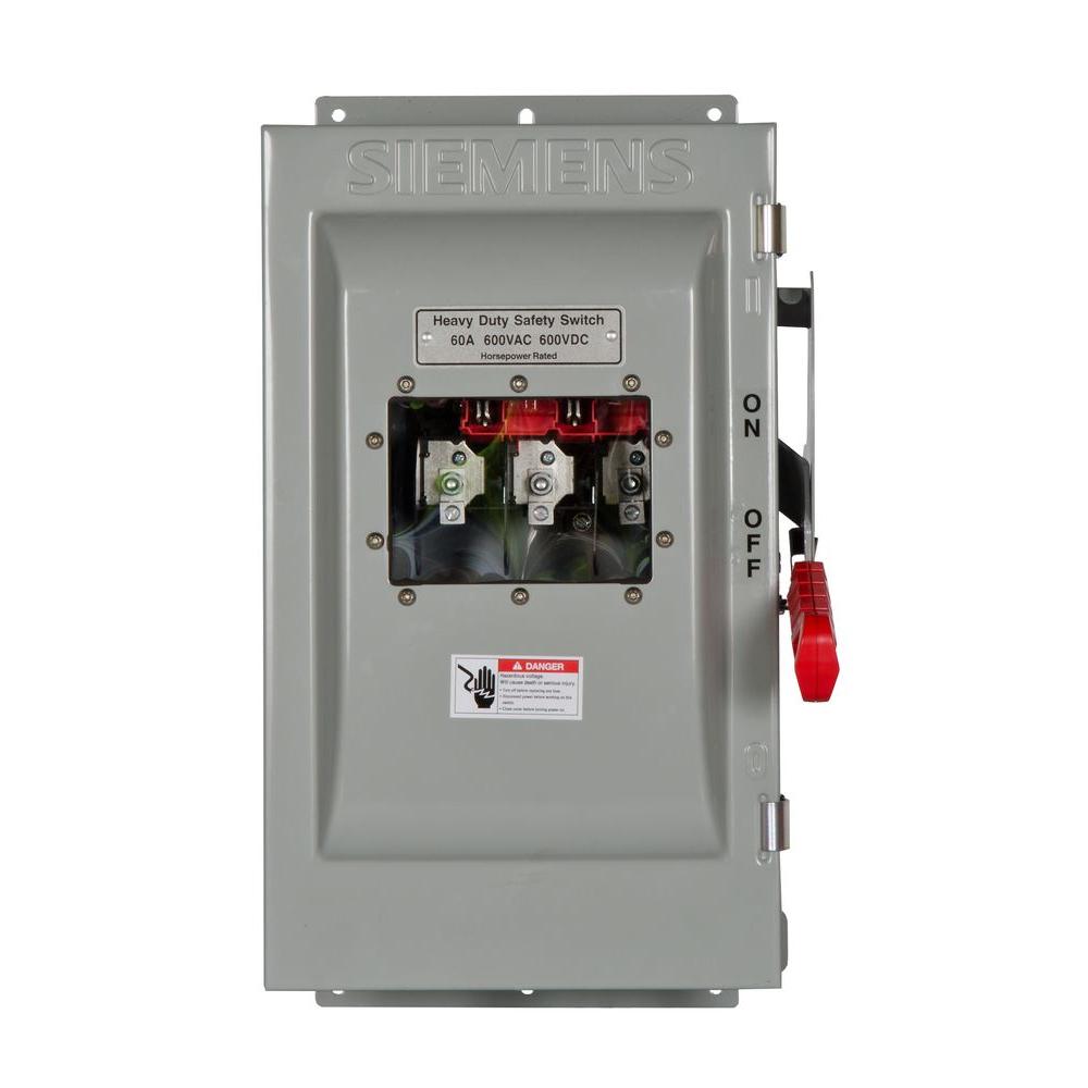 Eaton 100 Amp 120/240Volt 24,000Watt NonFused GeneralDuty Double