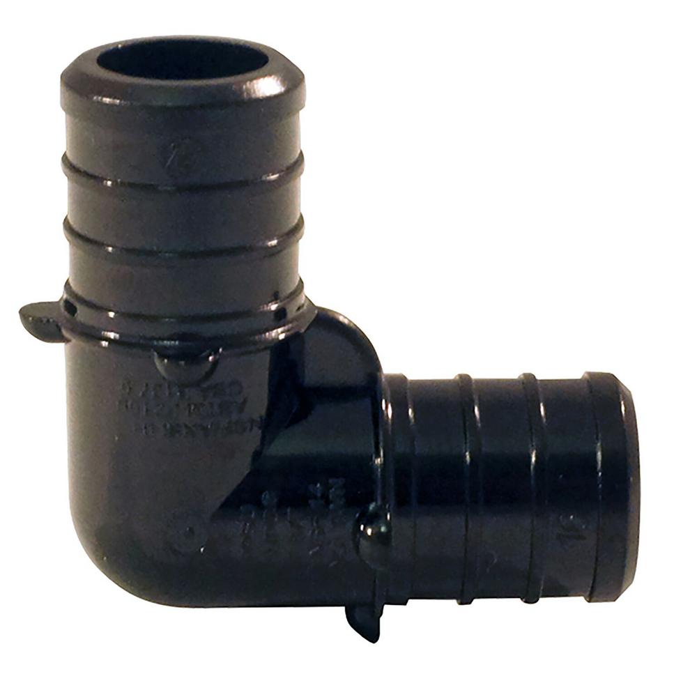 Apollo 1 in. Plastic PEX Barb 90Degree Elbow (5Pack)PXPAE115PK The