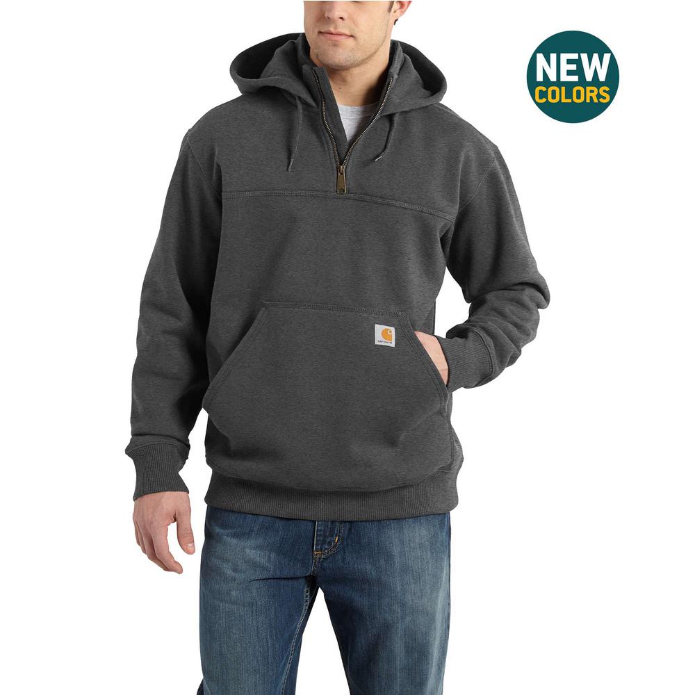 Carhartt Men's 4X Large Carbon Heather Cotton/Polyester ...