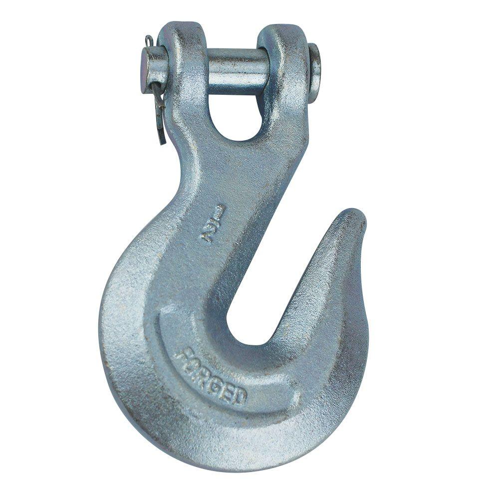 Everbilt 1/2 in. ZincPlated Clevis Grab Hook44184 The Home Depot