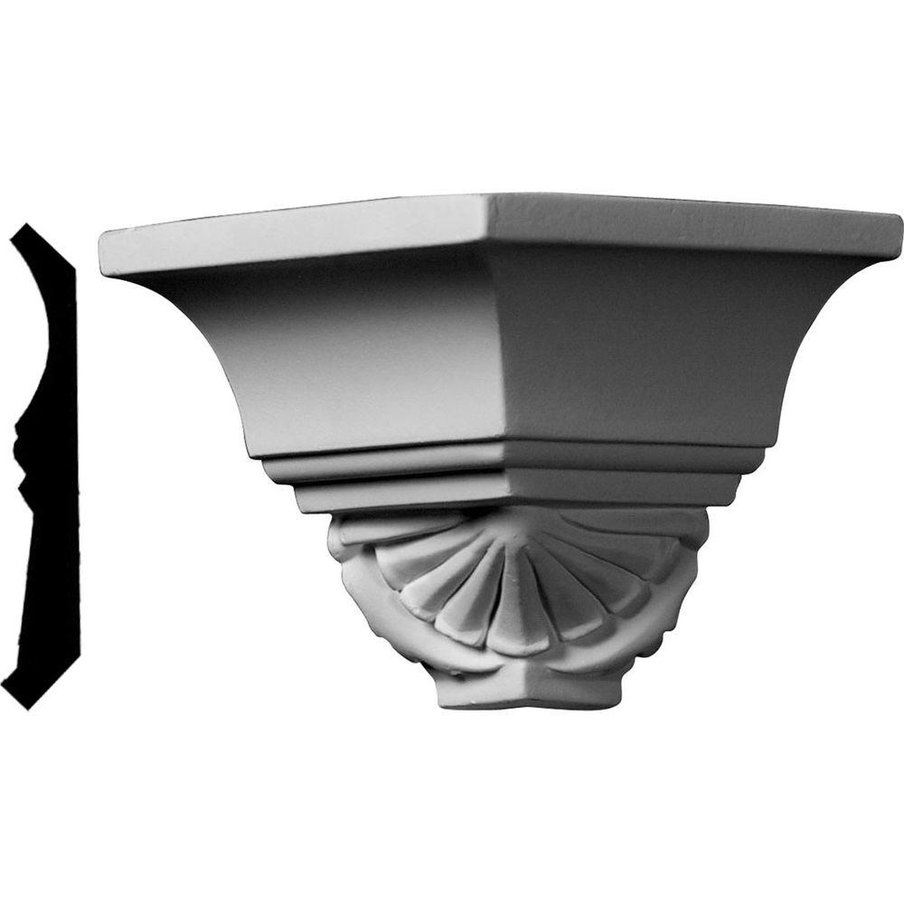 Ekena Millwork MOC03X03BE-CASE-4 Outside Corner Moulding Factory Primed