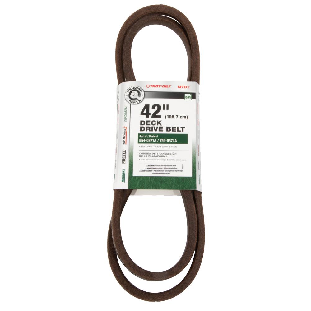 MTD Genuine Factory Parts 42 in. Deck Belt Replaces O.E # 954-0371A ...