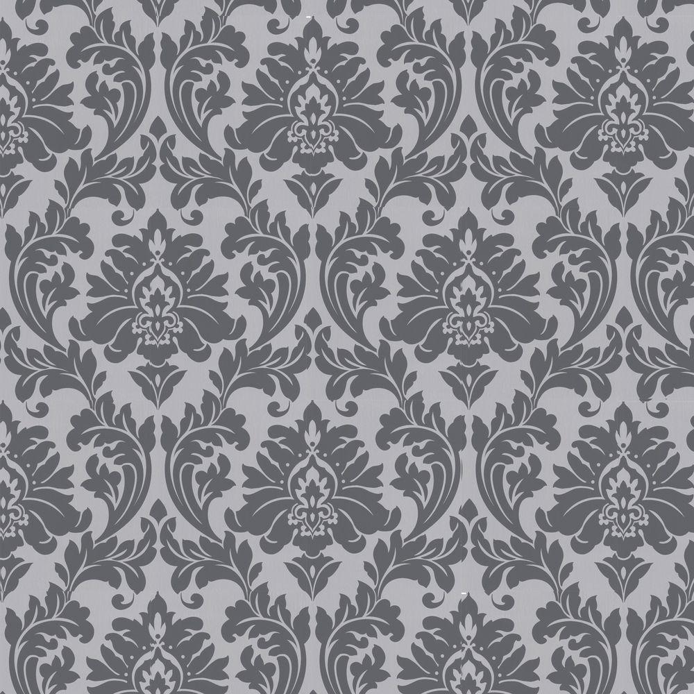 Graham Brown Majestic Grey Removable Wallpaper 30 437