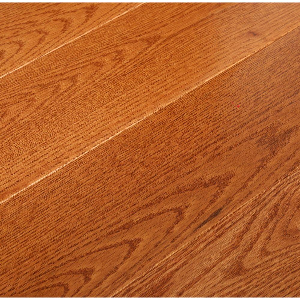 Bruce Oak Gunstock 3 4 In Thick X 5 Wide Varying Length Solid Hardwood Flooring 23 Sq Ft Case Ahs521 The Home Depot Bruce Oak Gunstock 3 4 In Thick X 5