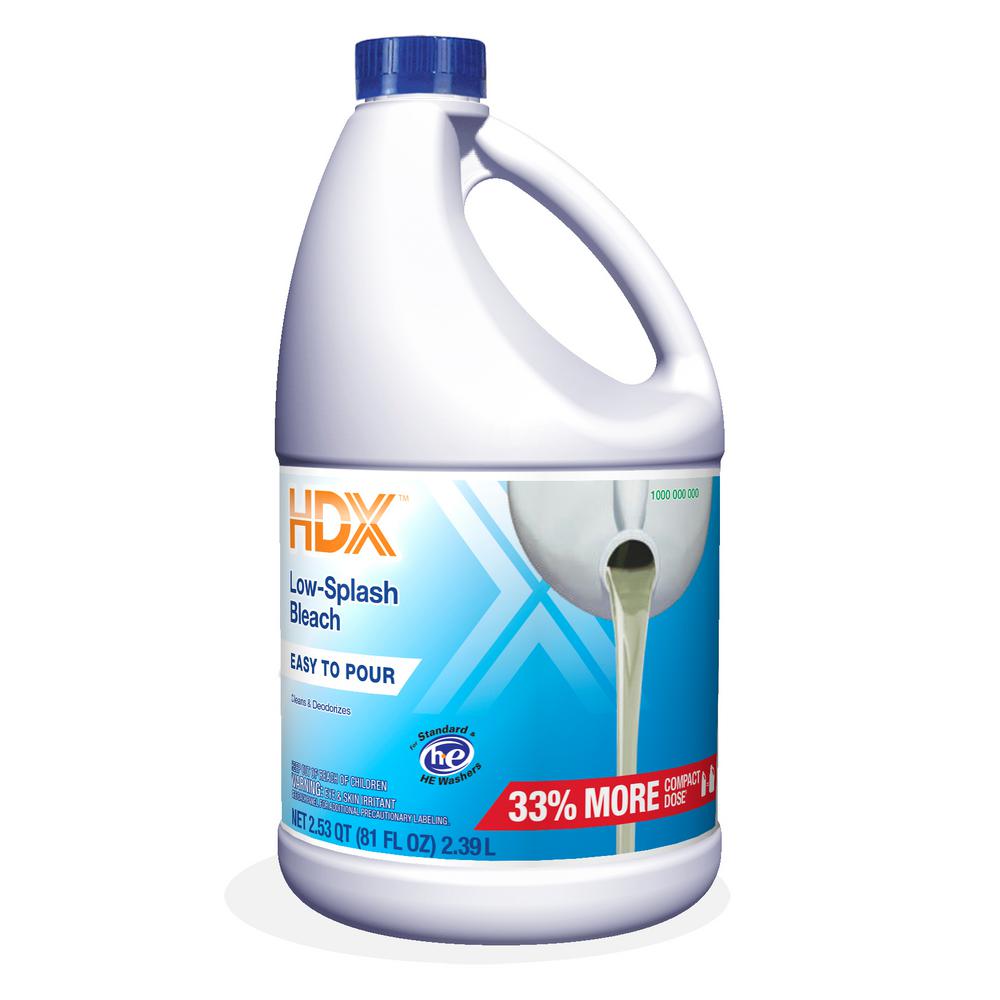 Unscented Bleach Cleaning Supplies The Home Depot