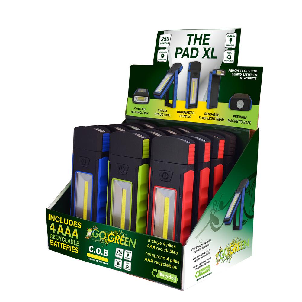 Go Green The Pad Xl Cob Led Magnetic Light Display 12 Piece Go Green The Pad Xl Cob Led Magnetic Light Display 12 Piece