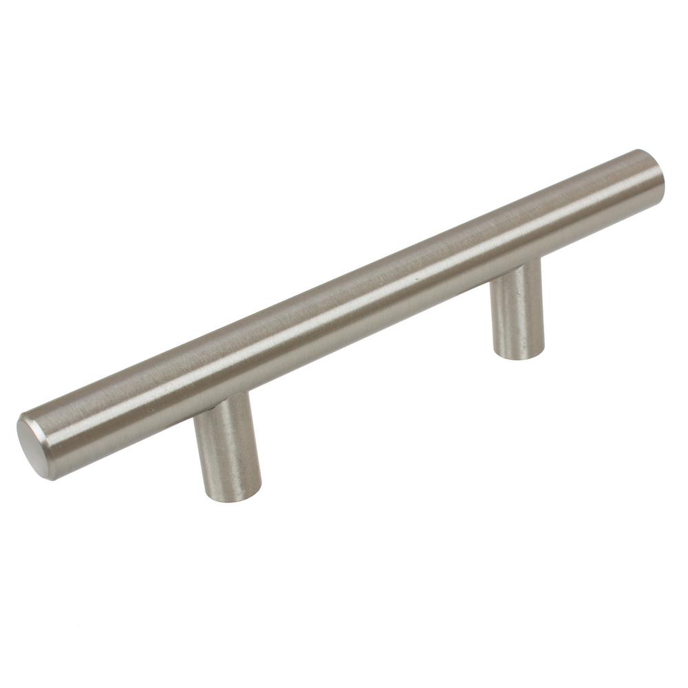 Stainless Steel Gliderite 3 Drawer Pulls Cabinet Hardware Long Stainless Steel Finish Bar Handle Pulls
