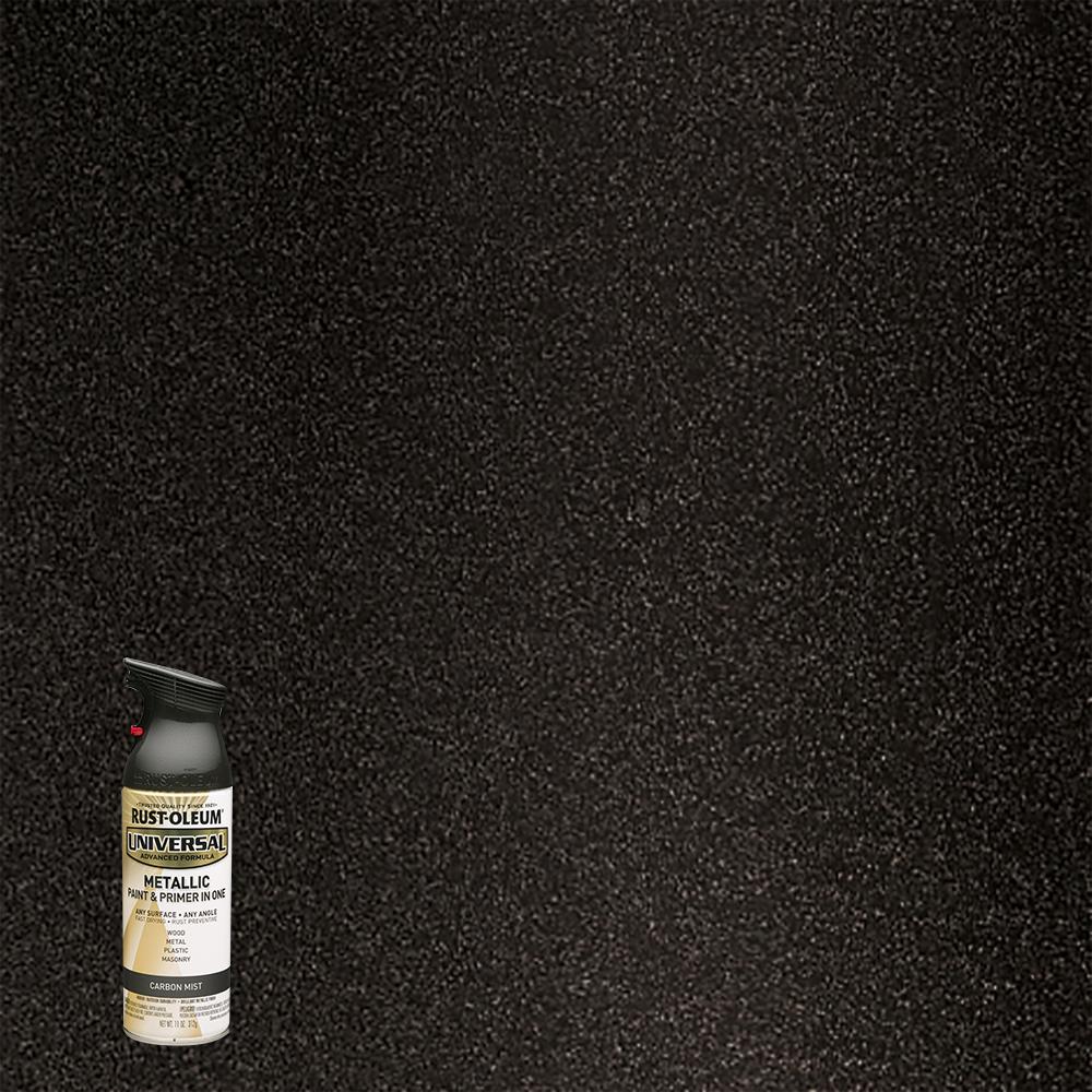 Rust-Oleum Universal 11 oz. All Surface Metallic Carbon Mist Spray ...