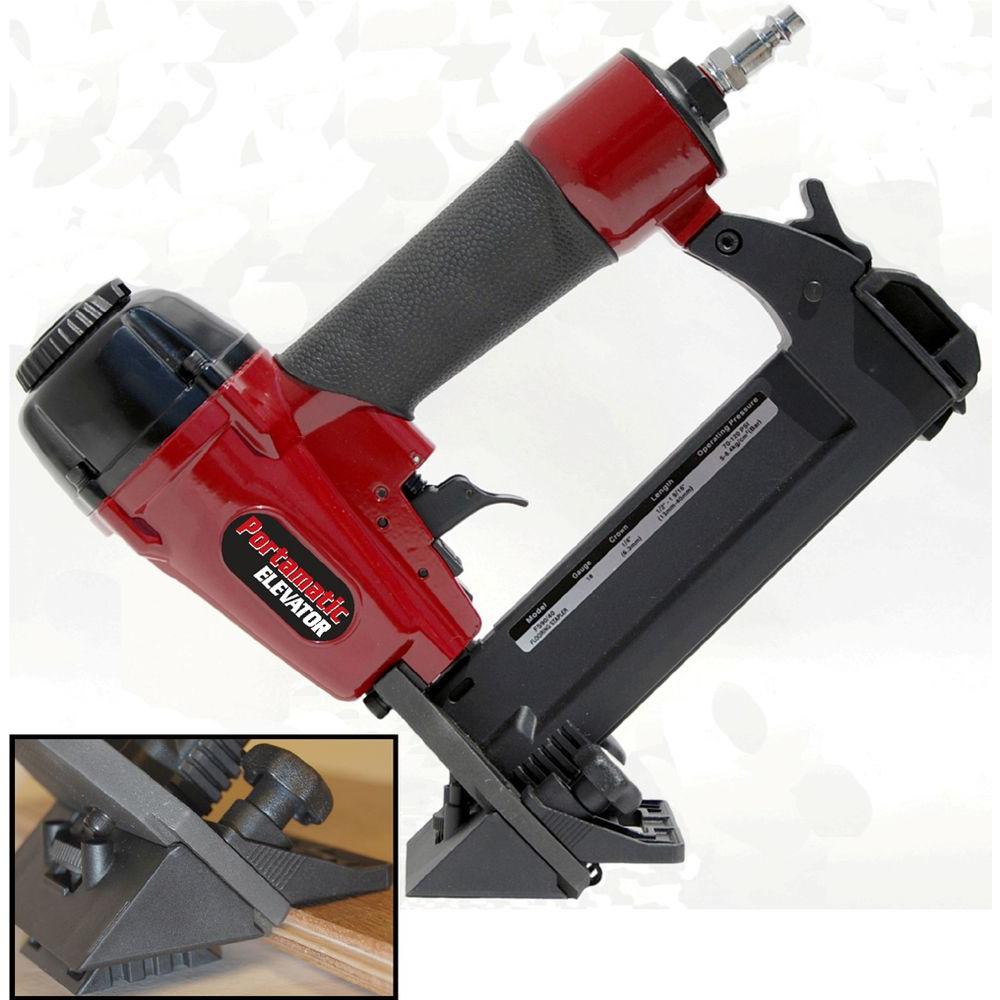 Porta Nails Portamatic Elevator 18 Gauge Adjustable Floor Stapler
