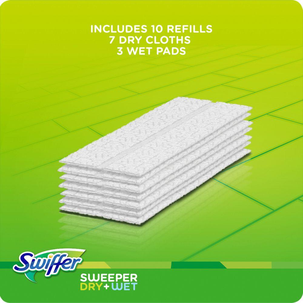 Swiffer Sweeper Dry And Wet Mop Starter Kit 003700092814 The