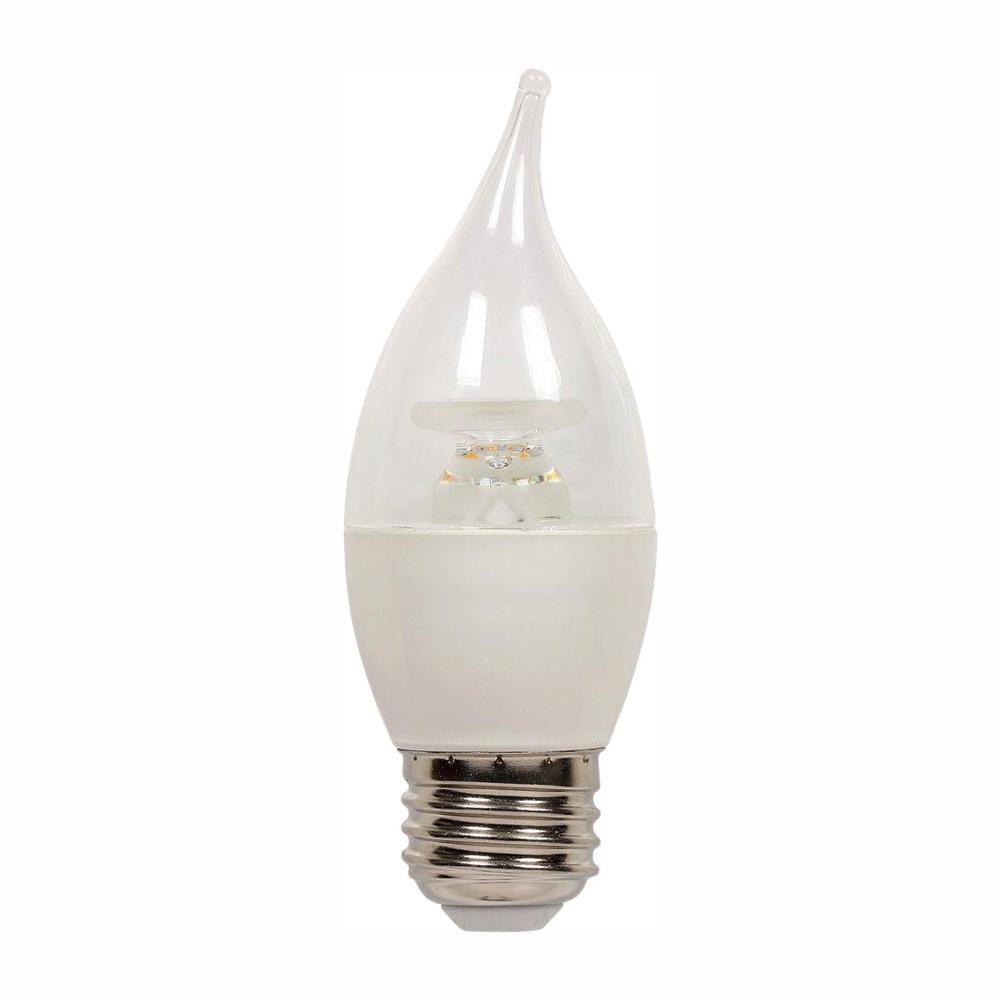 Westinghouse 60W Equivalent Soft White Flame Tip CA13 Dimmable LED ...