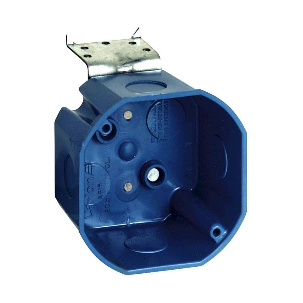 Carlon 4 In New Work Octagon Ceiling Electrical Box With L Bracket