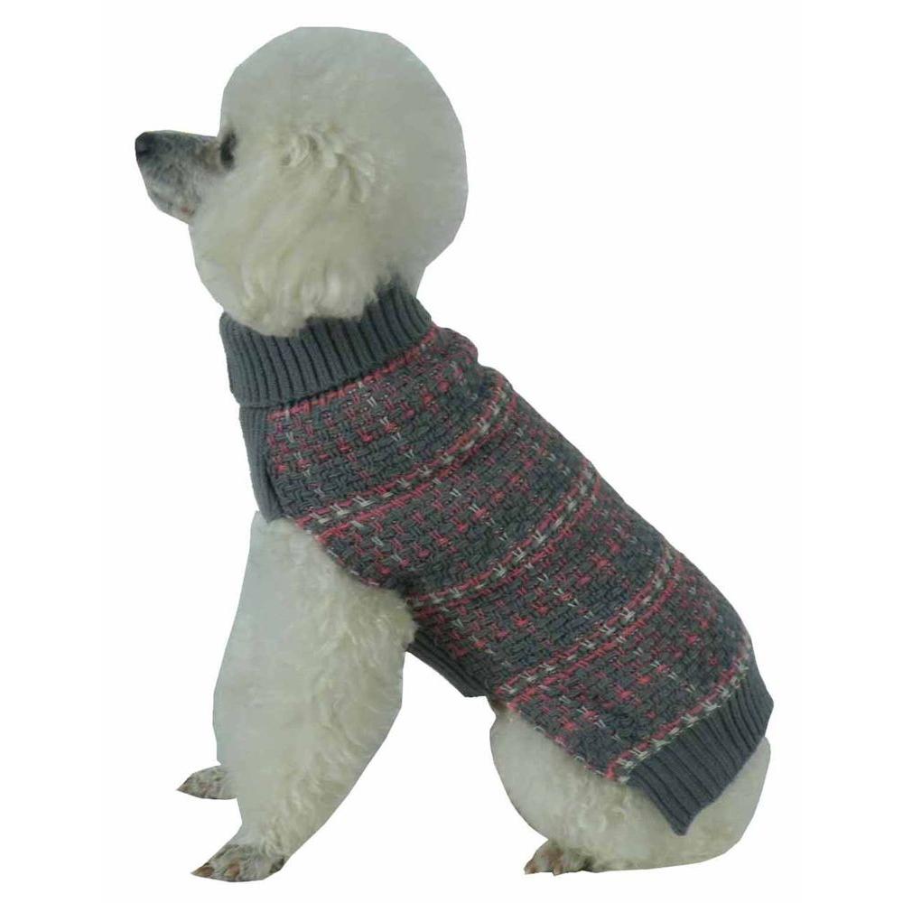 white dog sweater