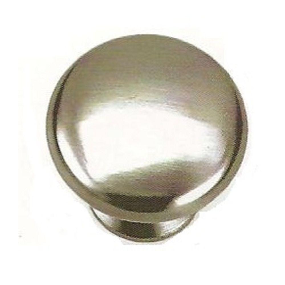 Laurey Kensington 1.38 in. Brushed Satin Nickel Knob53928 The Home Depot