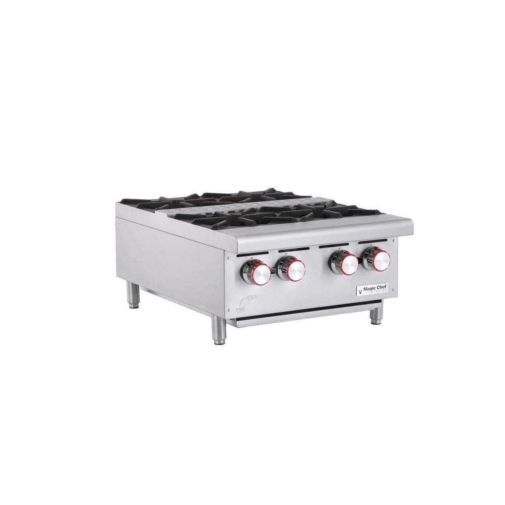 Magic Chef Commercial 24 In Countertop Gas Hot Plate Mcchp24