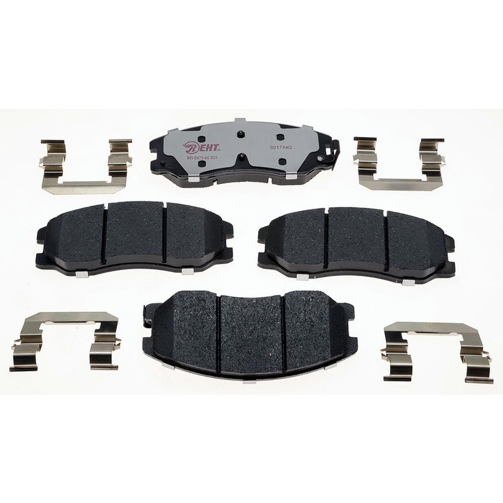 Raybestos Brakes Enhanced Hybrid Technology Disc Brake Pad Front