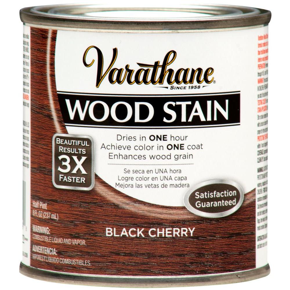 Varathane 8 oz. Black Cherry Premium Fast Dry Interior Wood Stain (4