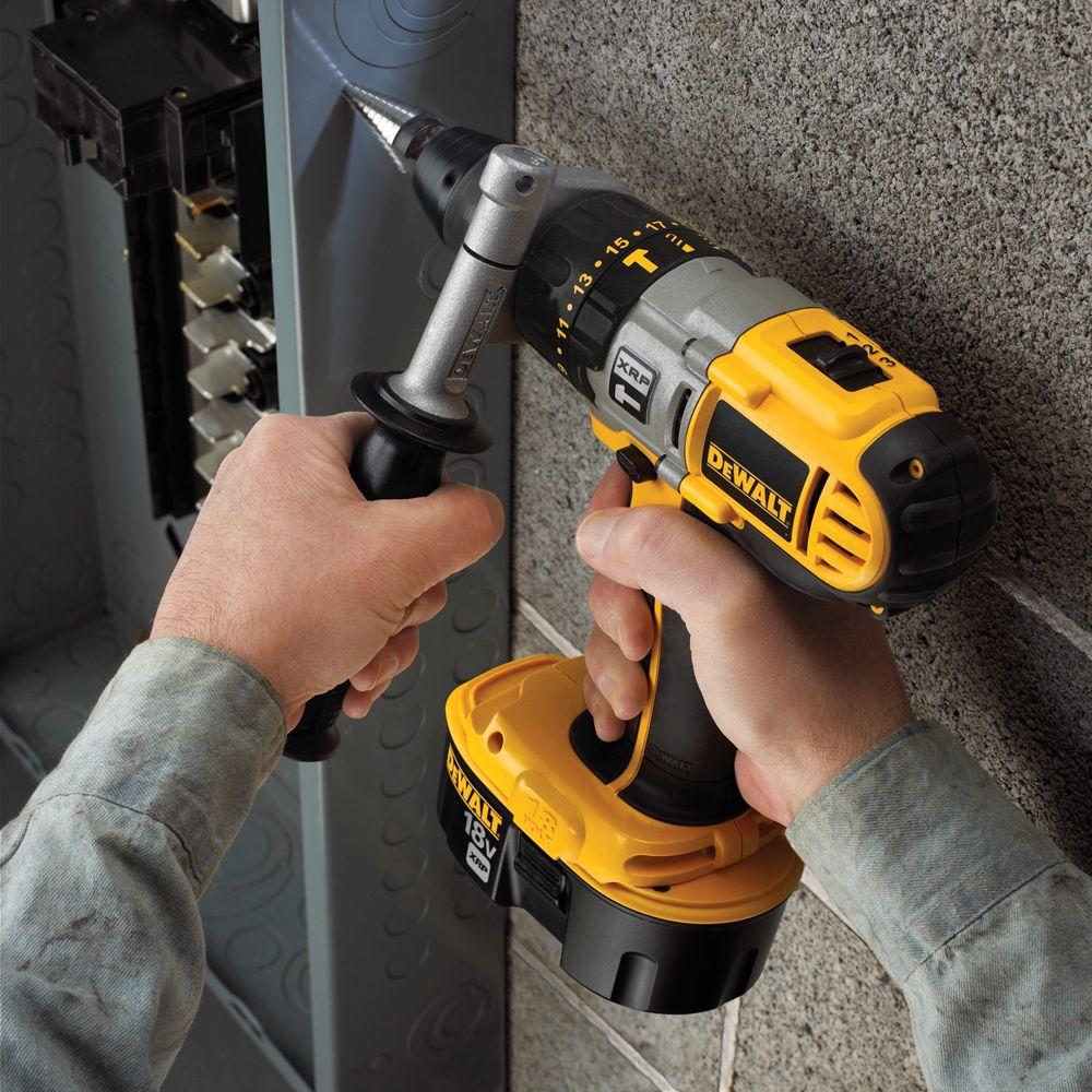 Dispersión tarde tallarines DEWALT 18-Volt XRP NiCd Cordless 1/2 in. Hammer Drill/Driver (Tool ...