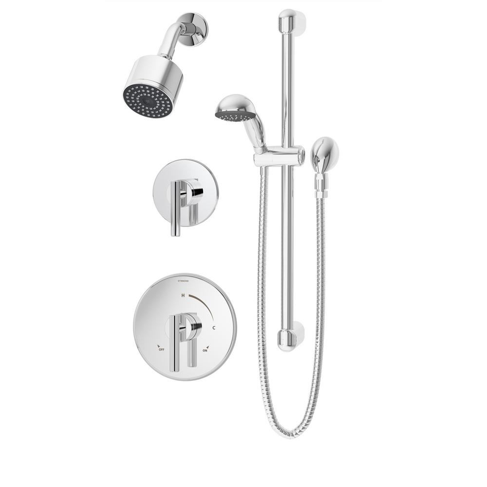 Symmons Dia SingleHandle Shower/Hand Shower Valve Trim Kit in Chrome