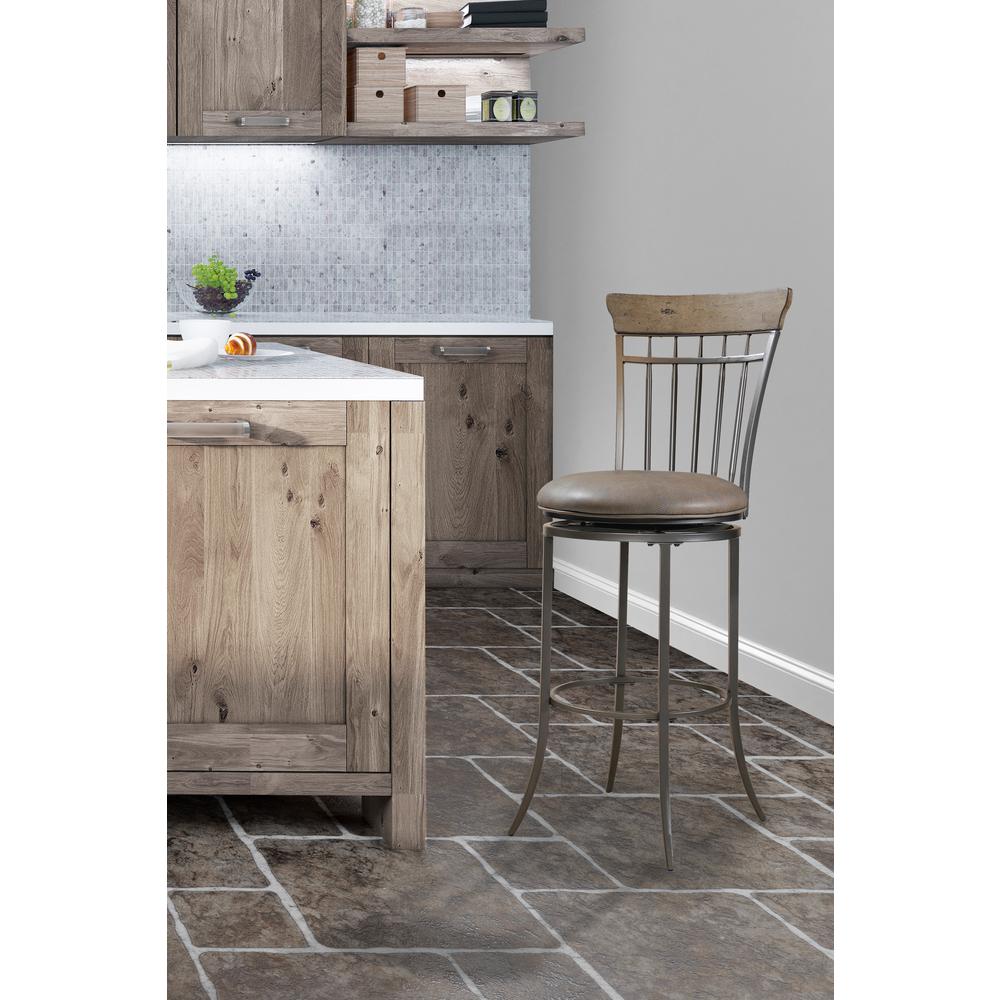 Hilale Furniture Charleston 30 In Desert Tan Swivel Cushioned Hilale Furniture Charleston 30 In Desert Tan Swivel Cushioned Bar Stool