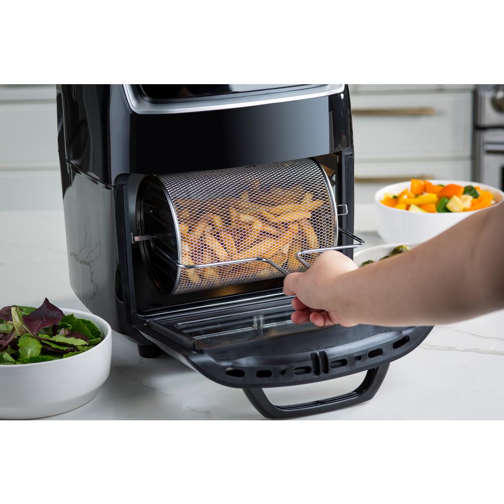 Aria Aria 10 Qt Black Airfryer With Recipe Book fo 0 The Home Depot