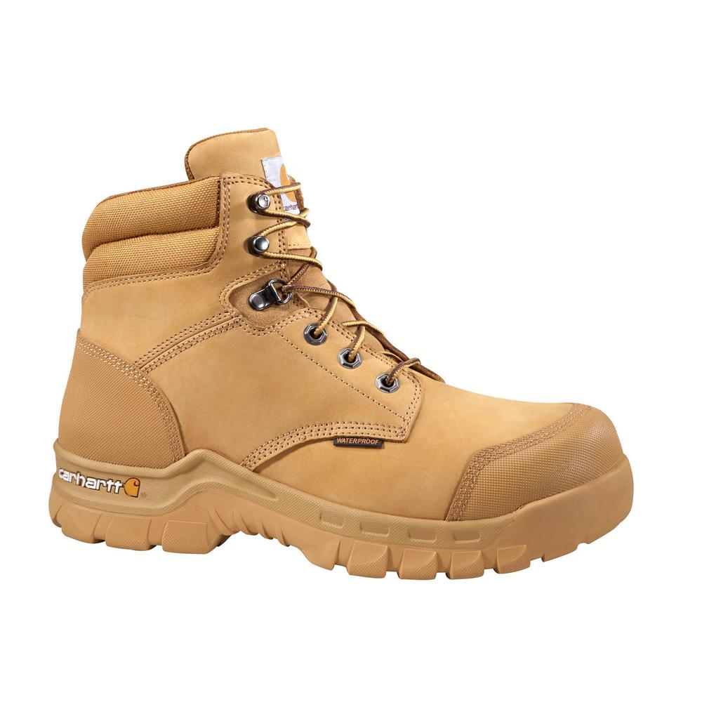 Carhartt Rugged Flex Men's 08M Wheat Leather Waterproof Composite ...