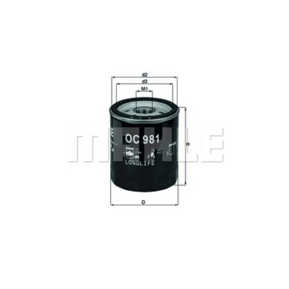 EAN 4009026729915 product image for MAHLE Original Engine Oil Filter | upcitemdb.com