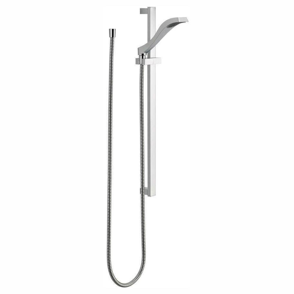 Delta 7Spray Slide Bar Hand Shower in Chrome51708 The Home Depot
