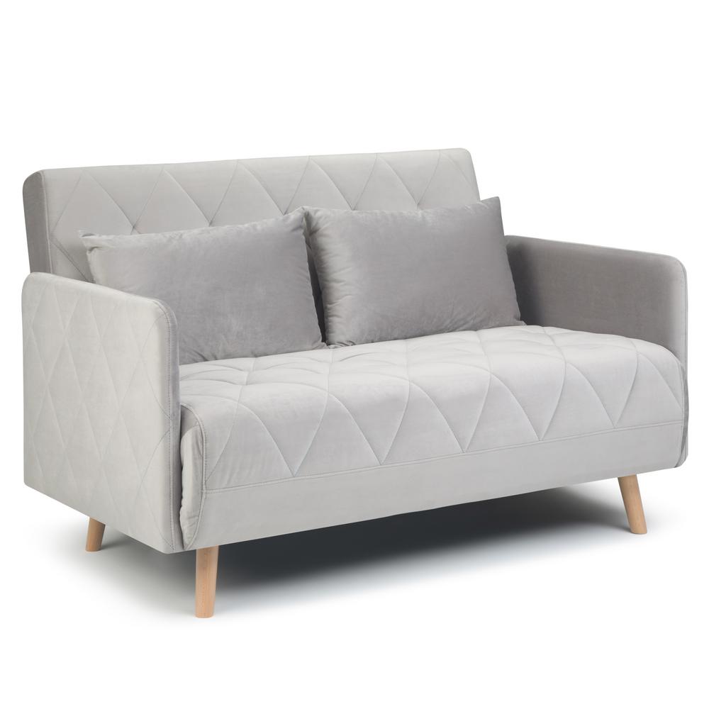 Simpli Home Piper Contemporary 52 In X 35 33 Sofa