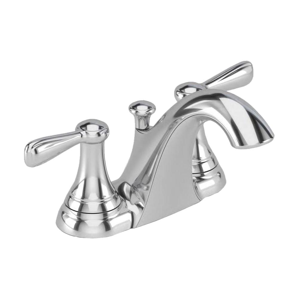 American Standard Marquette 4 in. Centerset 2-Handle Low Arc Bathroom American Standard Two Handle Shower Faucet