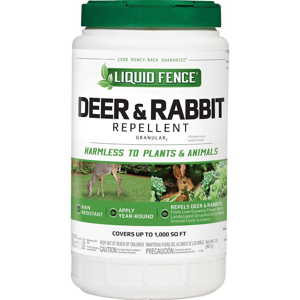 Liquid Fence 2 lb. Deer and Rabbit Repellent Granules-HG-70266 - The ...