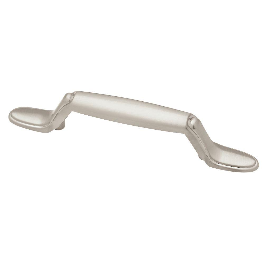Liberty Decorative 3 In 76mm Center To Center Satin Nickel Spoon Foot Drawer Pull 10 Pack P50122l Stn U1 The Home Depot