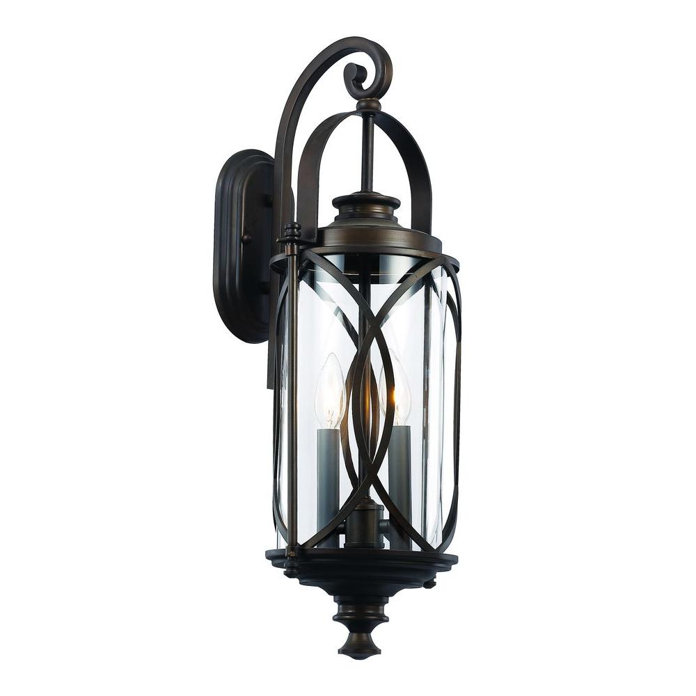 Bel Air Lighting 2 Light Rubbed Oil Bronze Outdoor Crossover Wall Lantern Sconce Bel Air Lighting 2 Light Rubbed Oil Bronze Outdoor Crossover Wall Lantern Sconce