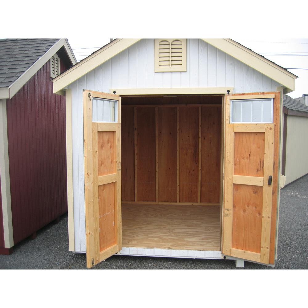 Colonial Williamsburg 10 Ft X 20 Ft Wood Storage Shed Diy Kit