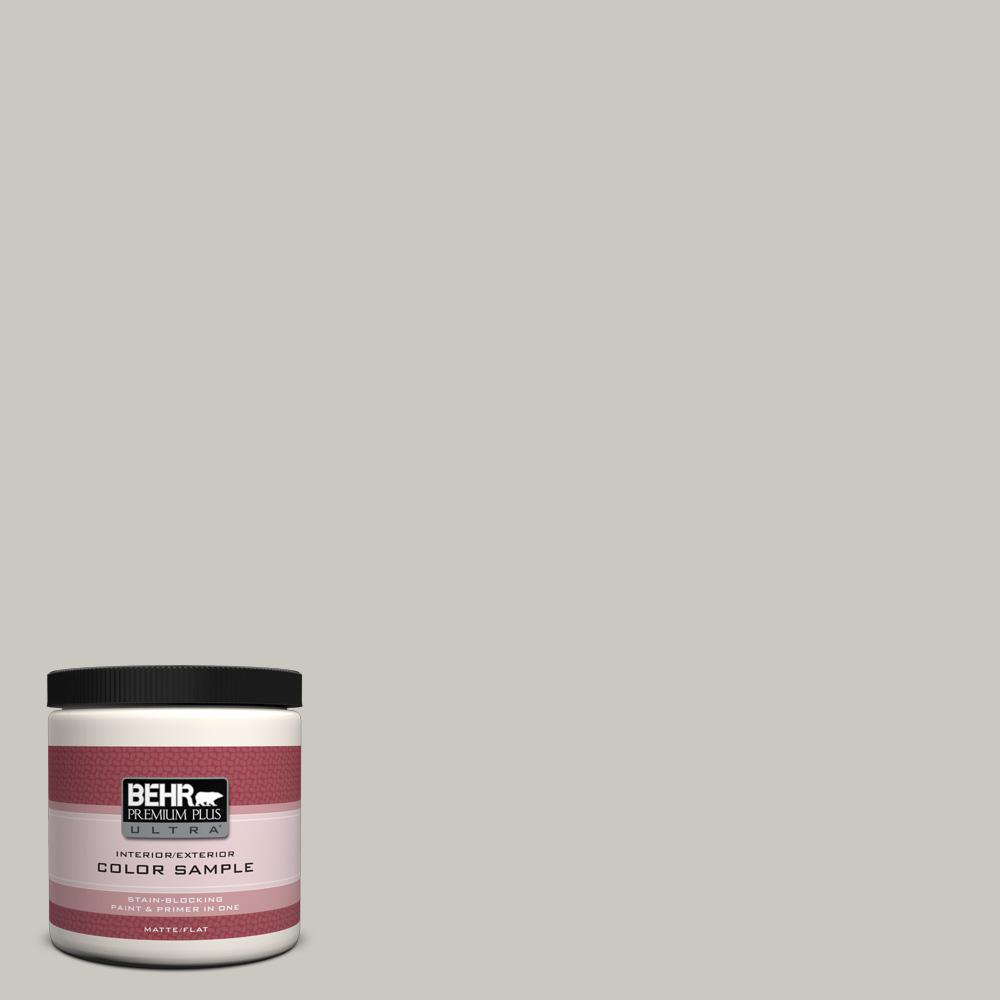 BEHR Premium Plus Ultra 8 Oz. #PPU24-12 Whitewash Oak Flat Interior ...