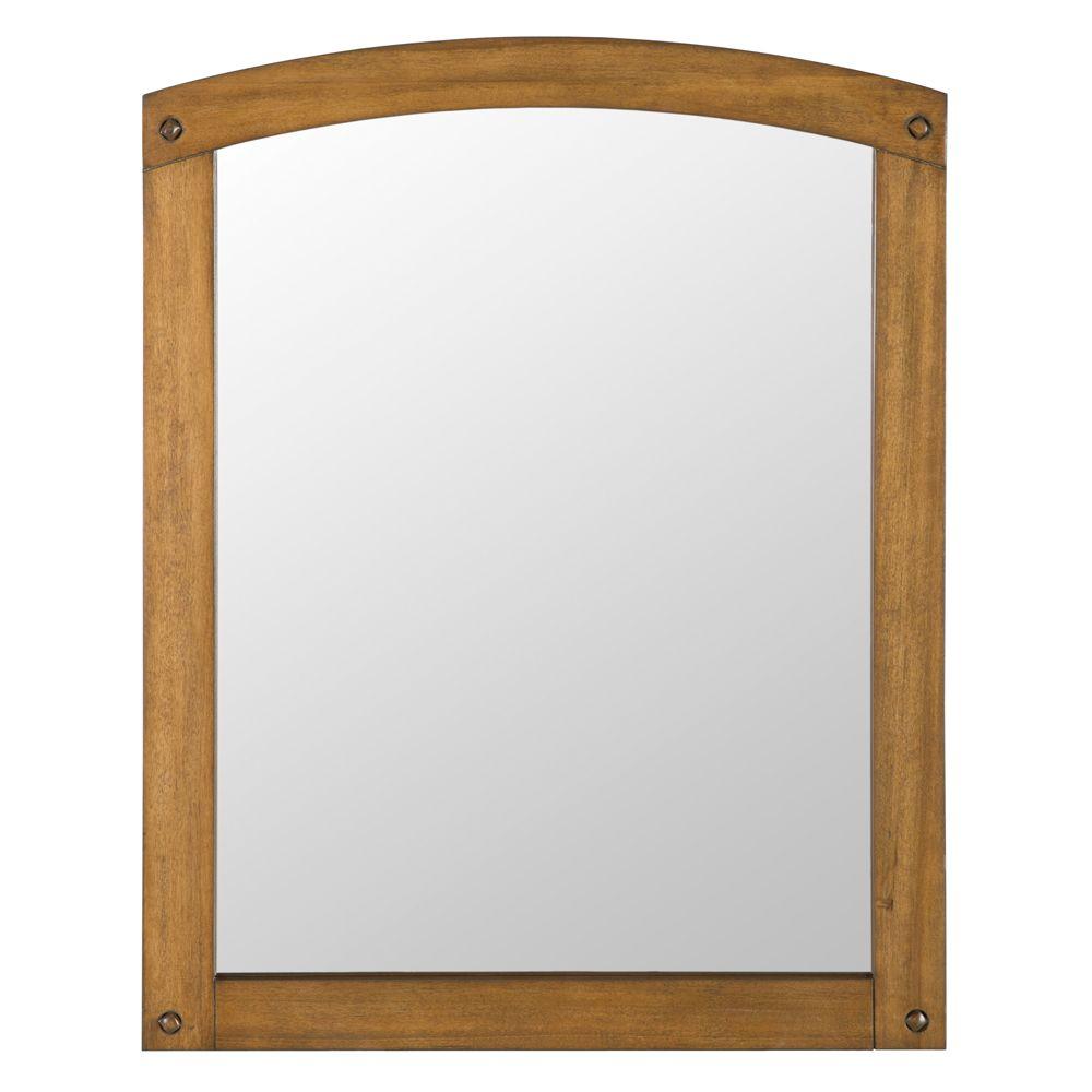 Wall Mirror  in Weathered Pine Home  Decorators  Collection  
